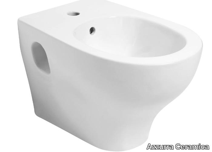 PRATICA - Wall-hung ceramic bidet _ Azzurra Ceramica