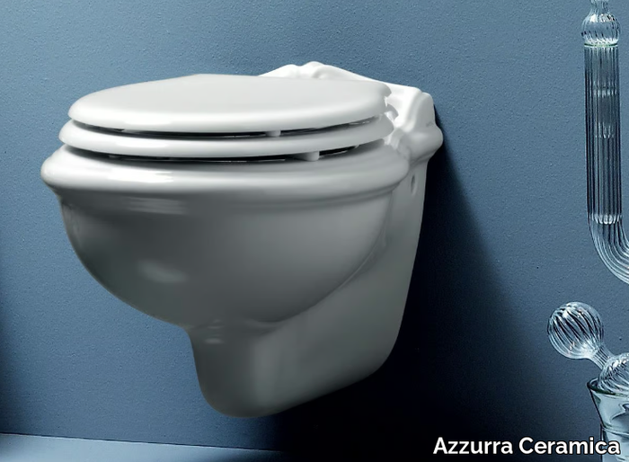 JUBILAEUM - Wall-hung ceramic toilet _ Azzurra Ceramica