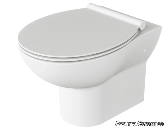 FAST - Wall-hung ceramic toilet _ Azzurra Ceramica