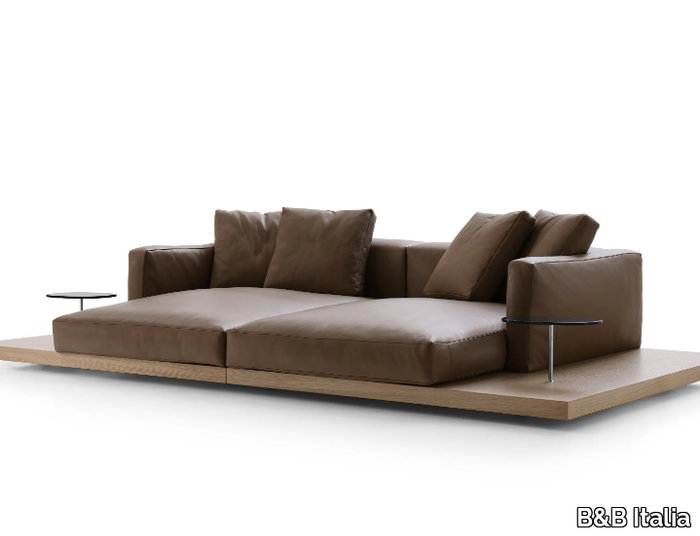 DOCK - Leather sofa _ B&B Italia