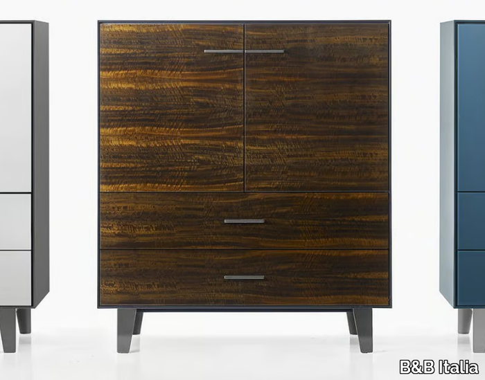 EUCALIPTO - Eucalyptus highboard with drawers _ B&B Italia