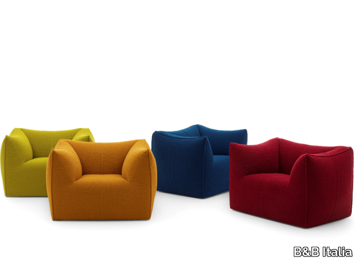 LE BAMBOLE - Armchair with armrests _ B&B Italia