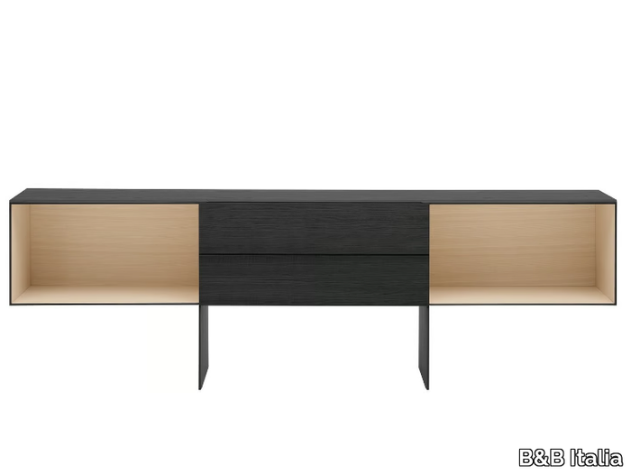 TETRAMI - Modular ash sideboard with drawers _ B&B Italia