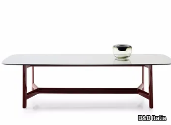 ALEX - Rectangular marble table _ B&B Italia