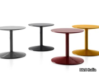 SPOOL - Round polyurethane coffee table _ B&B Italia