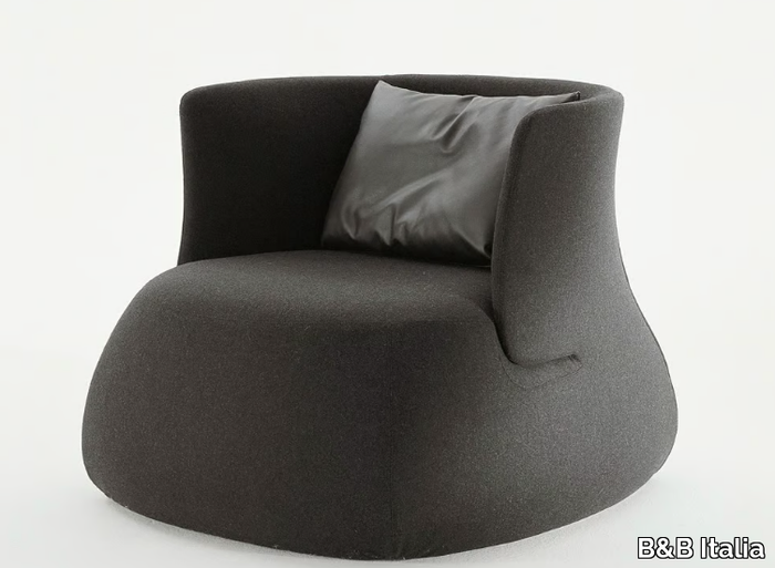 FAT SOFA - Upholstered fabric armchair _ B&B Italia