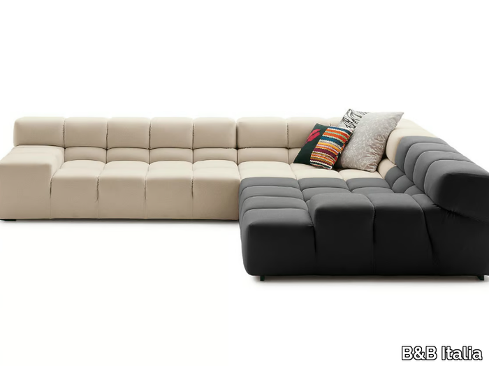 TUFTY TIME - Corner sectional fabric sofa _ B&B Italia