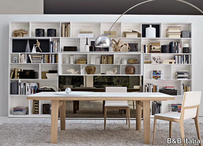 FLAT.C - Open sectional bookcase _ B&B Italia