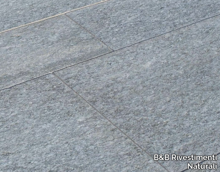 LUSERNA FIAMMATA GRIGIA - Natural stone outdoor floor tiles _ B&B Rivestimenti Naturali