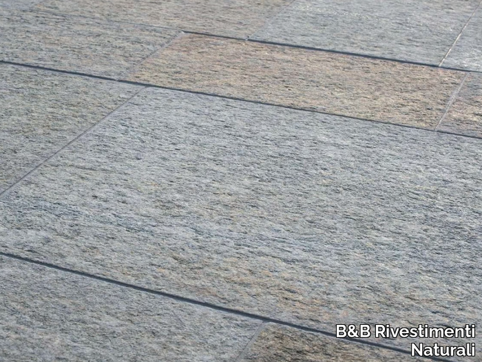 LUSERNA FIAMMATA MISTA - Indoor/outdoor natural stone flooring _ B&B Rivestimenti Naturali