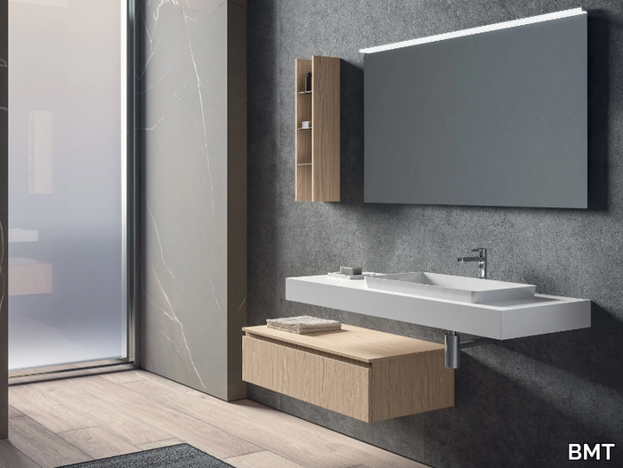 GALAXY 14 - Vanity unit with mirror _ BMT