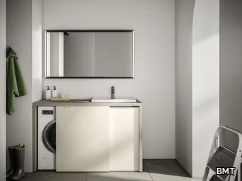 KOSMO 07 - Laundry room cabinet for washing machine with sink _ BMT