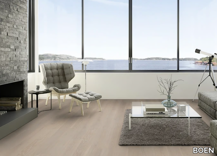 PLANCIA OAK GREY HARMONY - 3 layers oak parquet _ BOEN