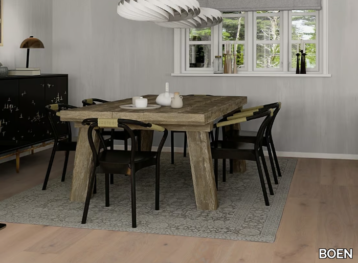 PLANCIA OAK WARM GREY - 3 layers oak parquet _ BOEN