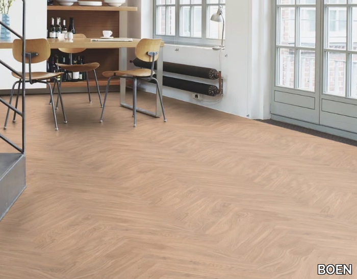 PRESTIGE OAK NATURE WHITE - 2 layers oak parquet _ BOEN