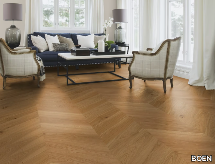 CHEVRON OAK ANIMOSO - 3 layers oak parquet _ BOEN