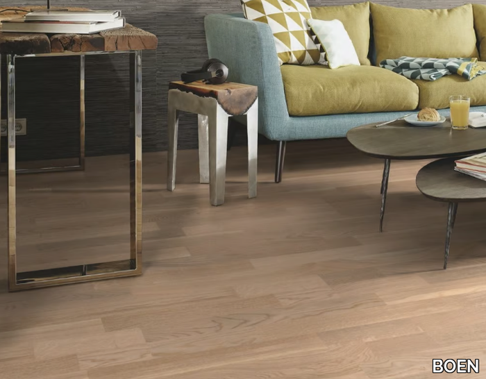 TOLDA DI NAVE OAK CONCERTO WHITE - 3 layers oak parquet _ BOEN