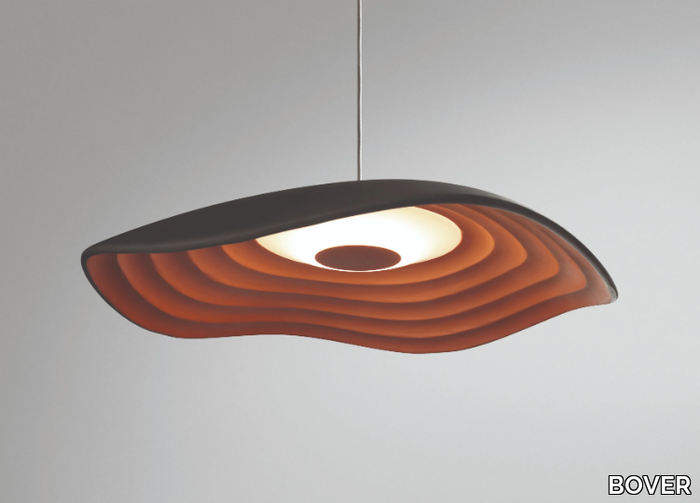 VALENTINA S/24 - LED aluminium pendant lamp _ BOVER