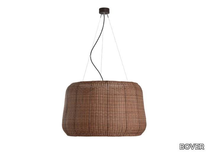 FORA 90 - Synthetic fibre outdoor pendant lamp _ BOVER