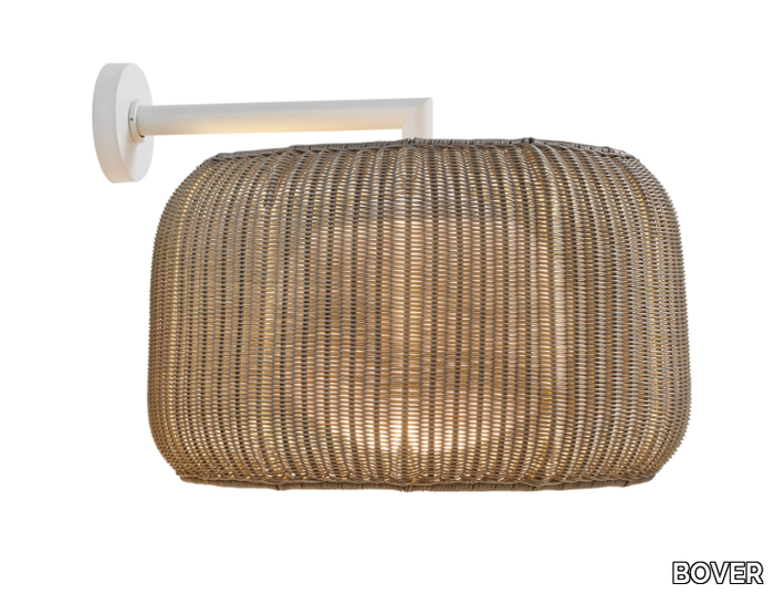 FORA A - Synthetic fibre outdoor wall lamp _ BOVER