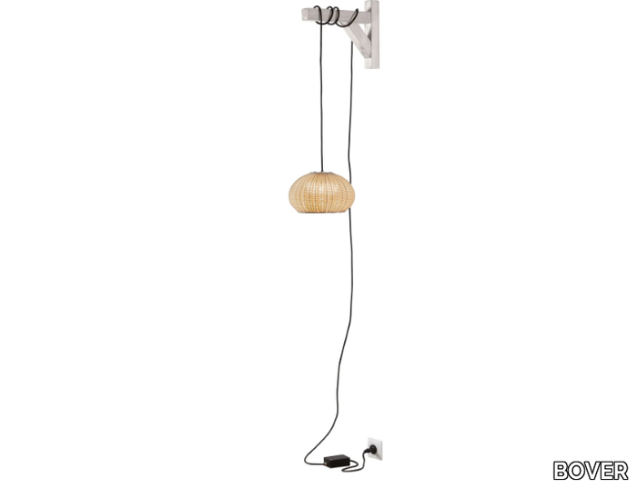 GAROTA HANG - LED synthetic fibre outdoor pendant lamp _ BOVER