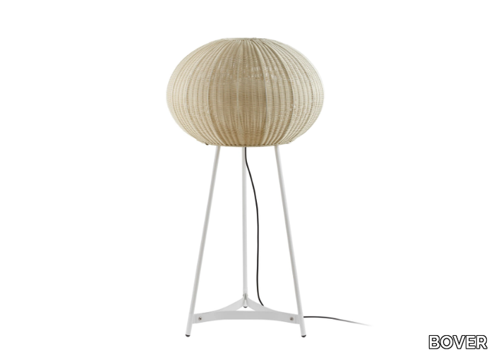 GAROTA P/02 OUTDOOR - Synthetic fibre floor lamp _ BOVER