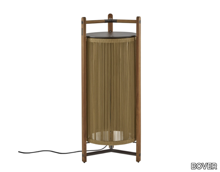 KANDO P/111 Outdoor - Dimmable LED wooden floor lamp _ BOVER