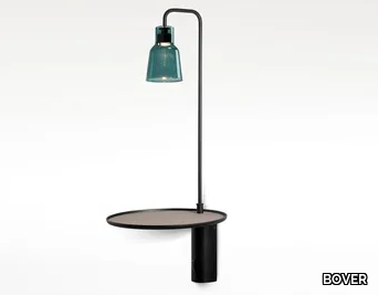 DRIP A/03 - Wall-mounted bedside table with built-in lights _ BOVER