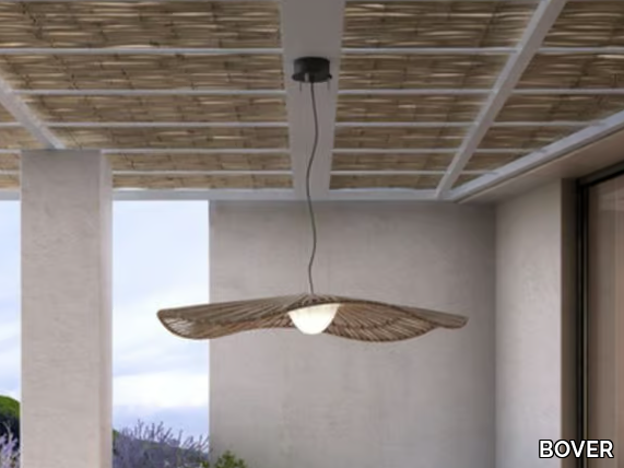 MEDITERRÀNIA S/105/01 OUTDOOR - LED maple outdoor pendant lamp _ BOVER