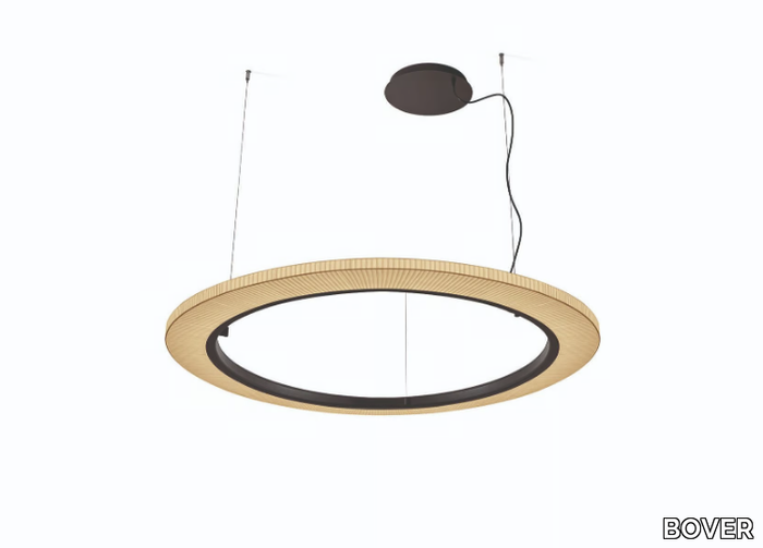 RODA S/120 - LED aluminium pendant lamp _ BOVER