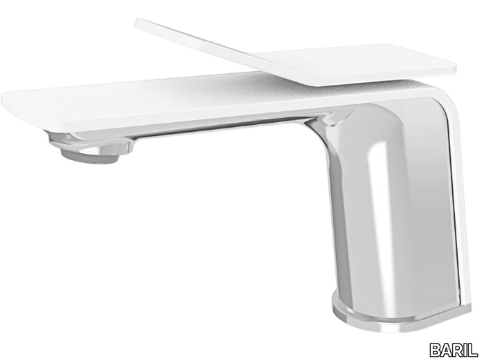 ACCENT B56 - Single handle countertop washbasin mixer without waste _ BARIL