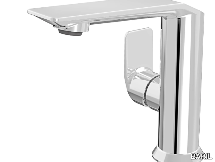 PROFILE B46 - Single handle countertop washbasin mixer _ BARIL