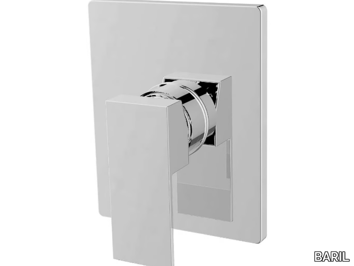 REC B05 - Single handle 1 hole shower tap with plate _ BARIL