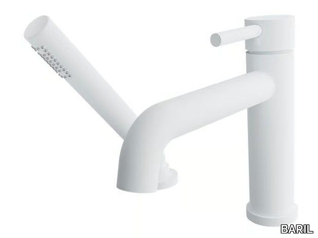 ZIP B66 - 2 hole bathtub mixer with hand shower _ BARIL