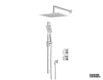 PETITE B04 - Thermostatic shower set with overhead shower _ BARIL