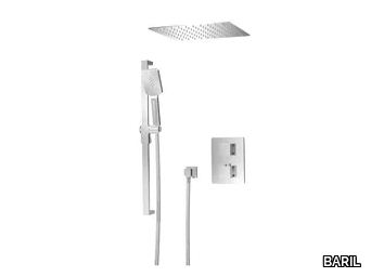 PRO-4245-10 - Thermostatic shower set with overhead shower _ BARIL