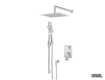 PRO-2815-04 - Thermostatic shower set with overhead shower _ BARIL