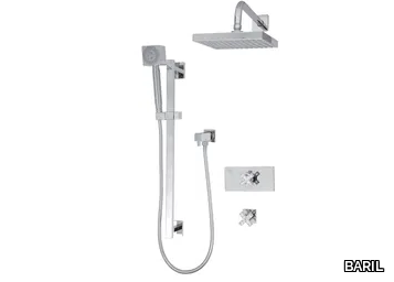 PRO-3000-26 - Thermostatic shower set with overhead shower _ BARIL