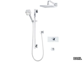 PRO-3000-27 - Thermostatic shower set with overhead shower _ BARIL