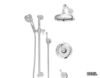 PRO-3001-72 - Thermostatic shower set with overhead shower _ BARIL