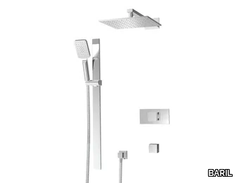 PRO-3220-10 - Thermostatic shower set with overhead shower _ BARIL