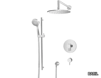 PRO-3220-66 - Thermostatic shower set with overhead shower _ BARIL