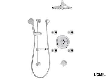 PRO-3700-16 - Thermostatic shower set with overhead shower _ BARIL