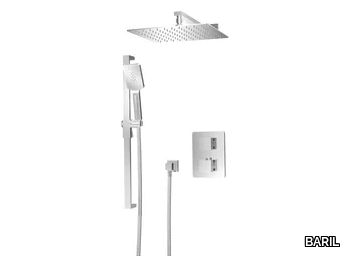 REC B05 - Thermostatic shower set with overhead shower _ BARIL