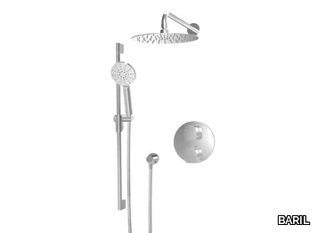 SENS B45 - Thermostatic shower set with overhead shower _ BARIL