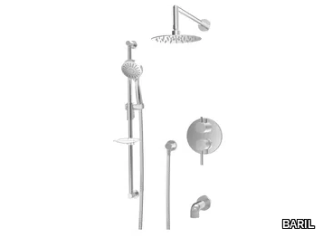 ZIP B66 - Thermostatic Recessed bathtub set with hand shower _ BARIL