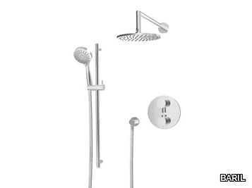 ZIP B66 - Thermostatic shower set with overhead shower _ BARIL