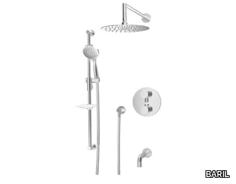 ZIP B66 - Thermostatic Recessed bathtub set with hand shower _ BARIL