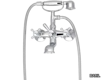 NAUTICA B16 - External wall-mounted bathtub tap with hand shower _ BARIL