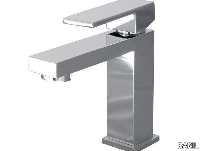 REC B05 - Countertop single handle washbasin mixer without waste _ BARIL